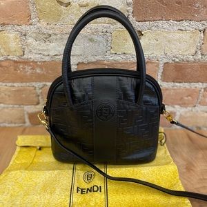 Vintage black Fendi with dust cover